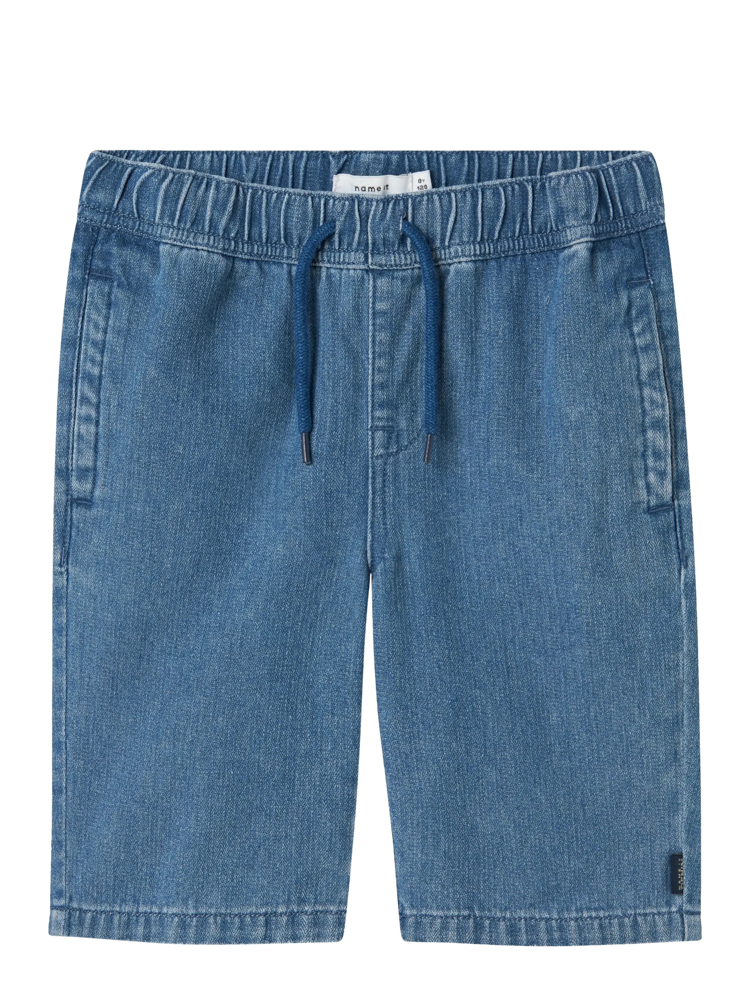 name it NKMRYAN JOG DNM L SHORTS 3350-BT H - Shorts - DARK BLUE DENIM / blue