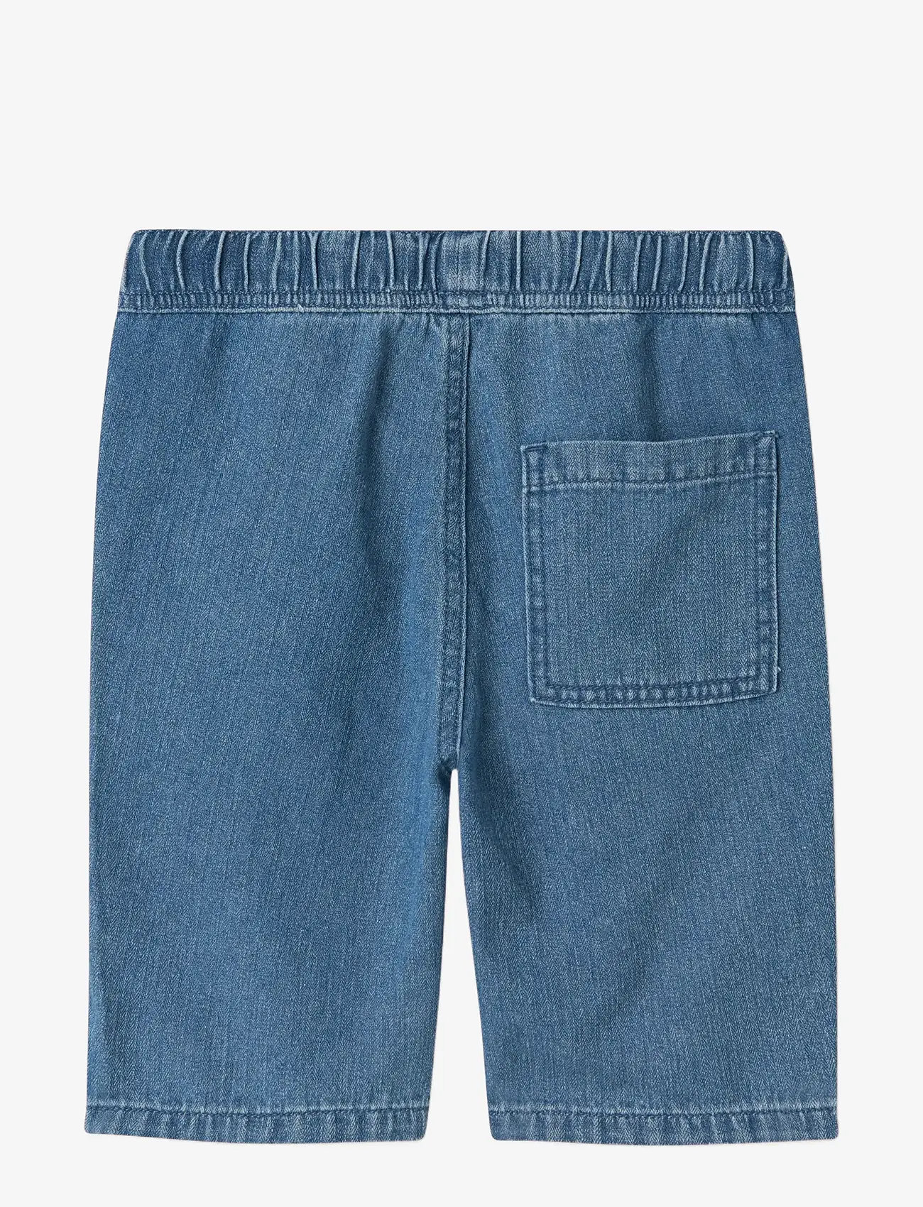 name it - NKMRYAN JOG DNM L SHORTS 3350-BT H - jeansshorts - dark blue denim - 1