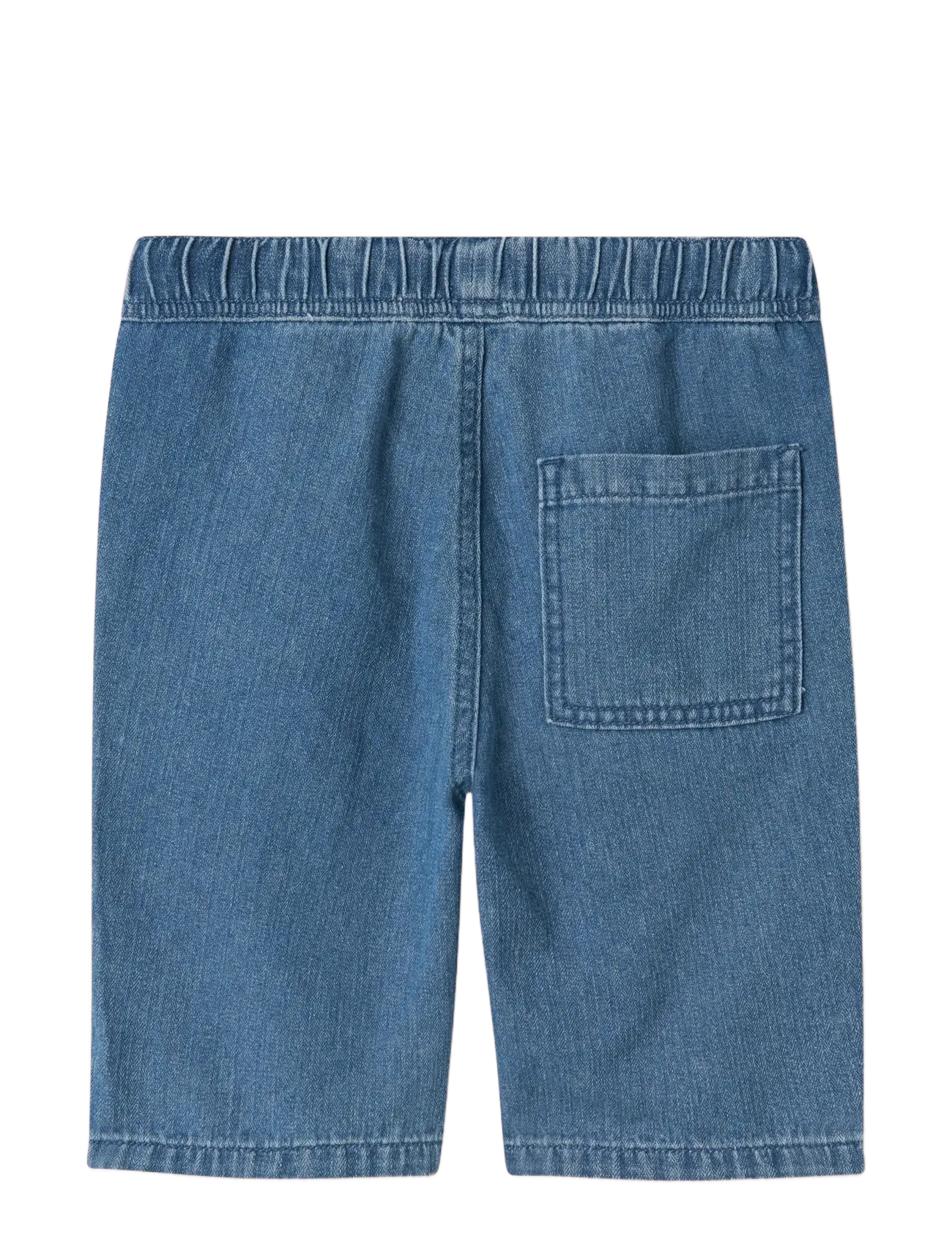 name it - NKMRYAN JOG DNM L SHORTS 3350-BT H - denim shorts - dark blue denim - 1