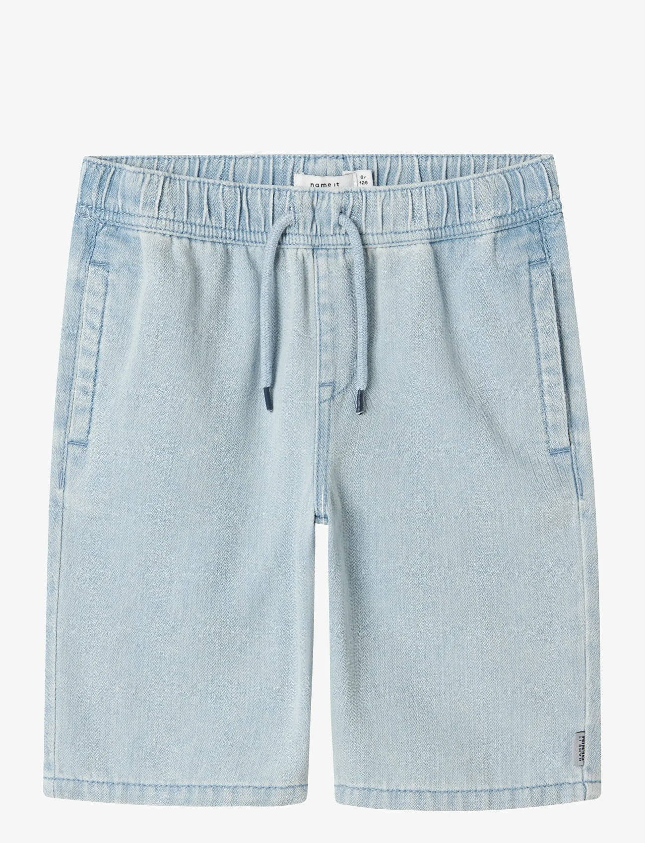 name it - NKMRYAN JOG DNM L SHORTS 3350-BT H - denim shorts - light blue denim - 1