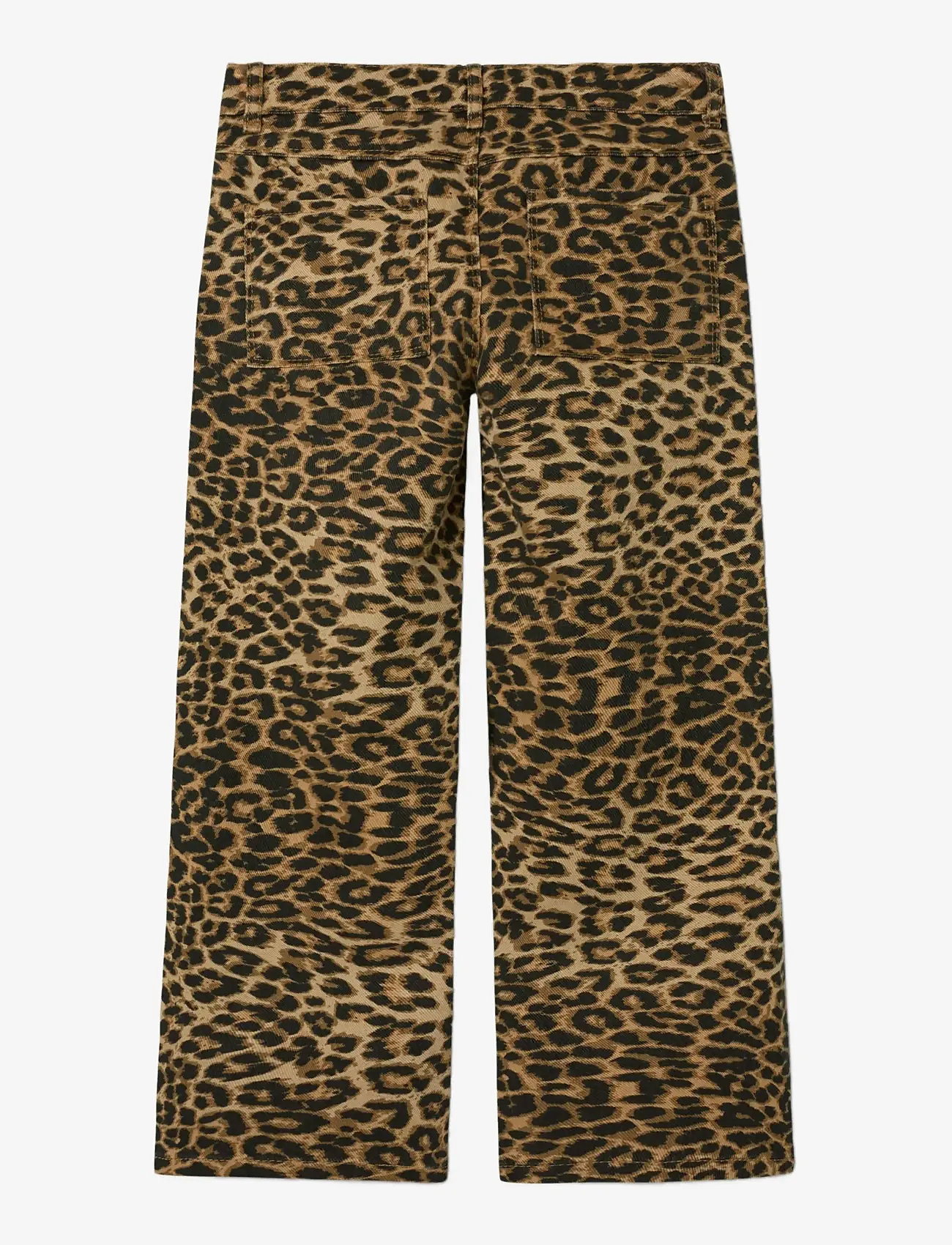 name it - NKFROSE WIDE TWI PANTS 4444-TD NOOS - kelnės - silver mink - 2