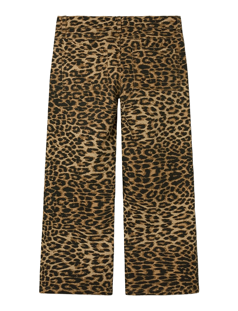 name it - NKFROSE WIDE TWI PANTS 4444-TD NOOS - kelnės - silver mink - 2