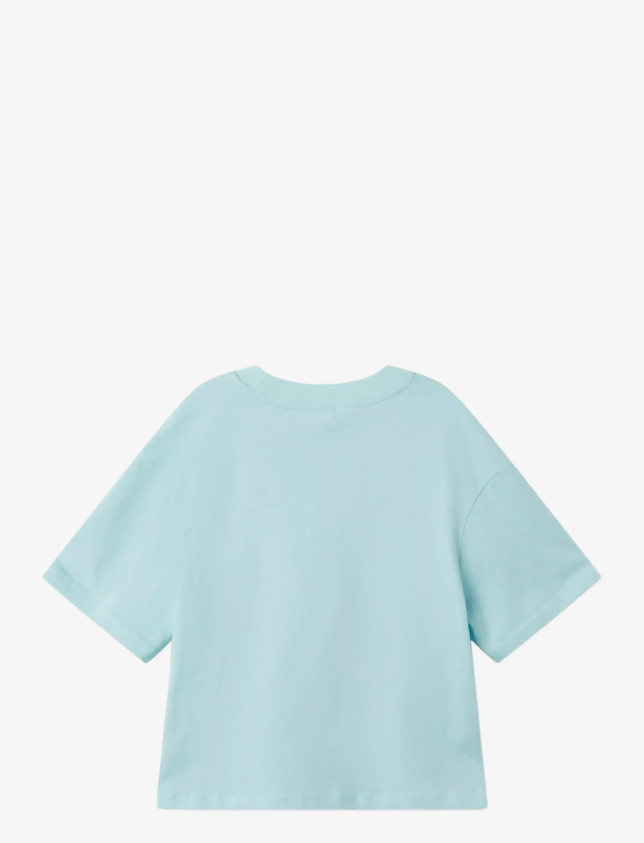 name it - NMMJOPO RLX SS TOP - kortærmede t-shirts - canal blue - 2