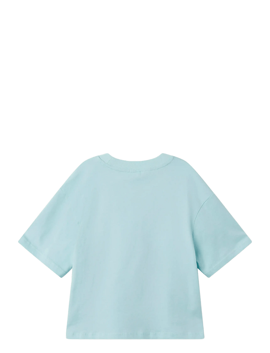 name it - NMMJOPO RLX SS TOP - canal blue - 2