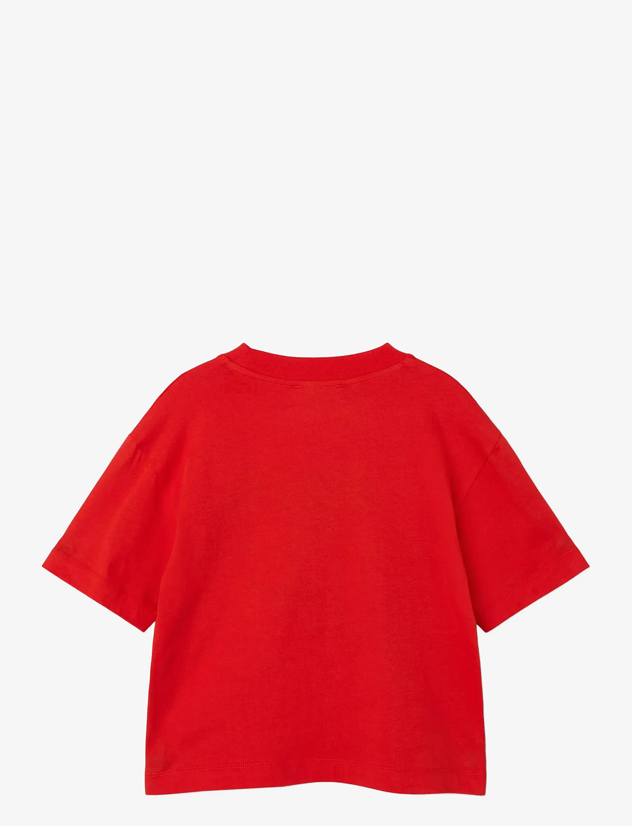 name it - NMMJOPO RLX SS TOP - kurzärmelige - flame scarlet - 1