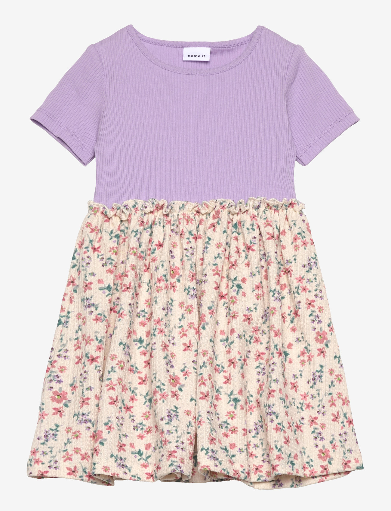 name it - NMFJOPEA SS DRESS - purple rose - 0
