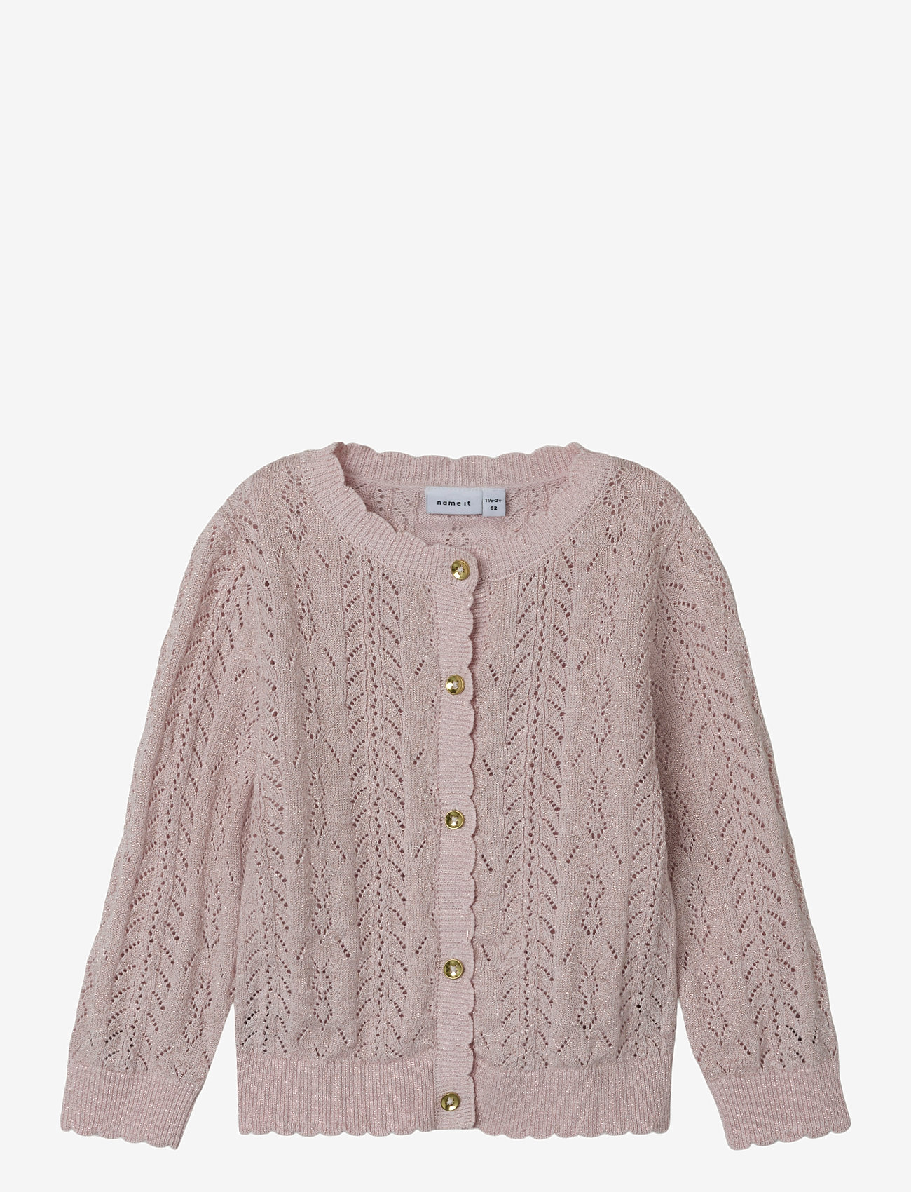 name it - NMFFILICIA LS KNIT CARD - kardiganid - ballerina - 0