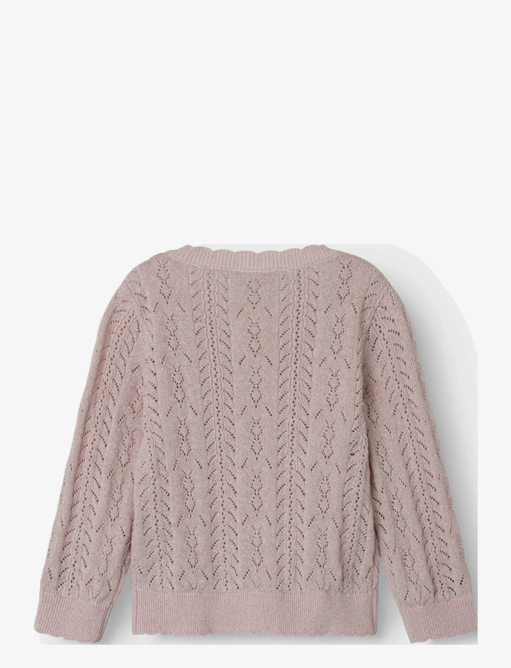 name it - NMFFILICIA LS KNIT CARD - koftor - ballerina - 1
