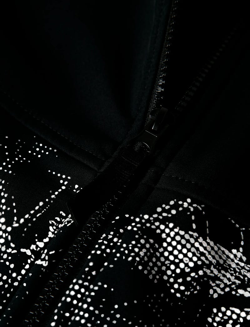 name it - NKMALFA08 SOFTSHELL JACKET REF AOP FO - softshell-jacken - black - 3