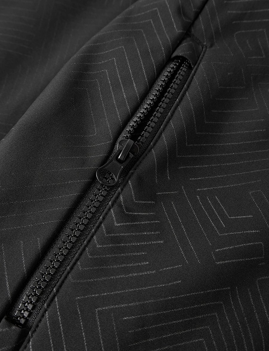 name it - NKMALFA08 SOFTSHELL JACKET REF AOP FO - black - 5