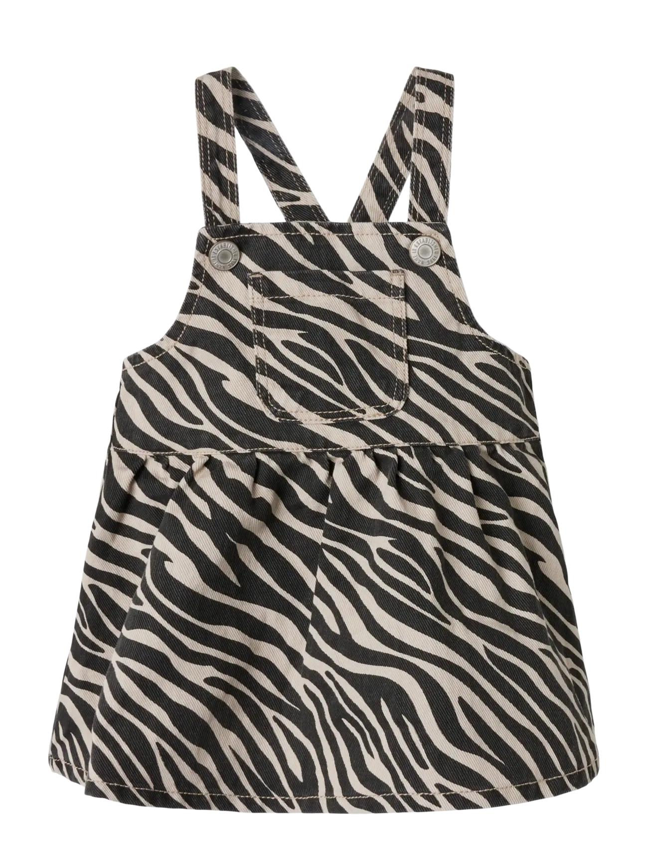 NAME IT Nbfoda Twi Bibskirt 4444-Td F Schwarz - 62 - Kinder