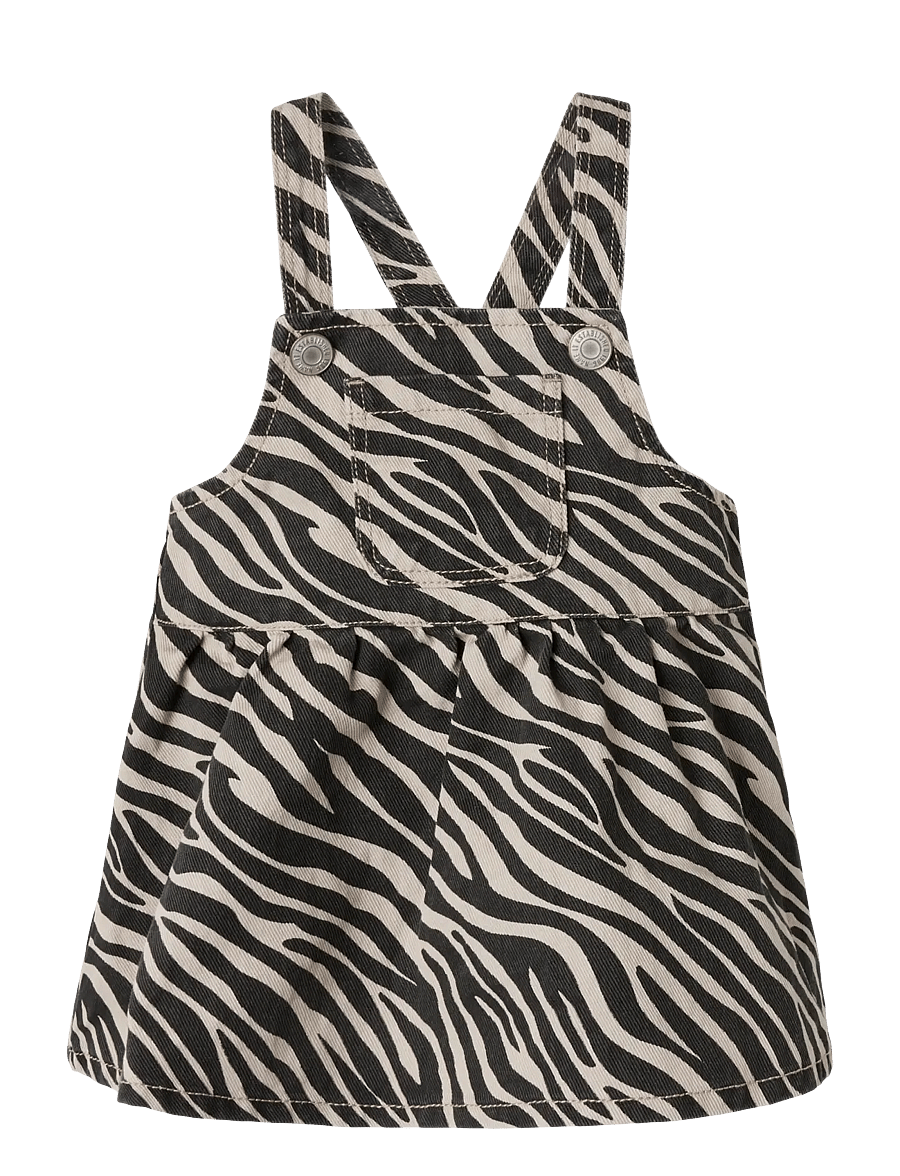 name it - NBFODA TWI BIBSKIRT 4444-TD F - Ärmellose babykleider - cement - 0