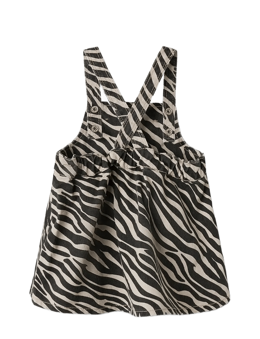 name it - NBFODA TWI BIBSKIRT 4444-TD F - Ärmellose babykleider - cement - 1