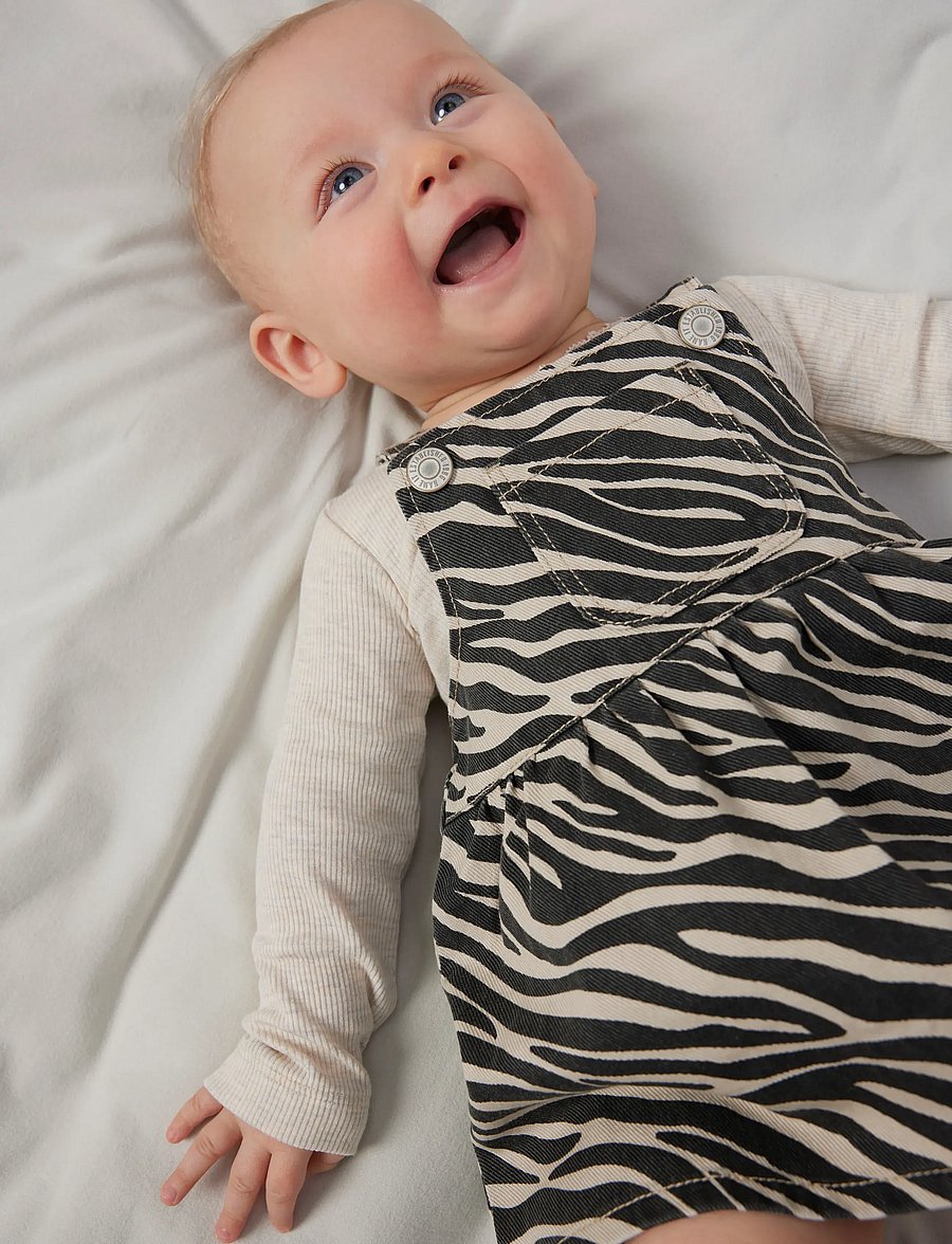 name it - NBFODA TWI BIBSKIRT 4444-TD F - Ärmellose babykleider - cement - 2