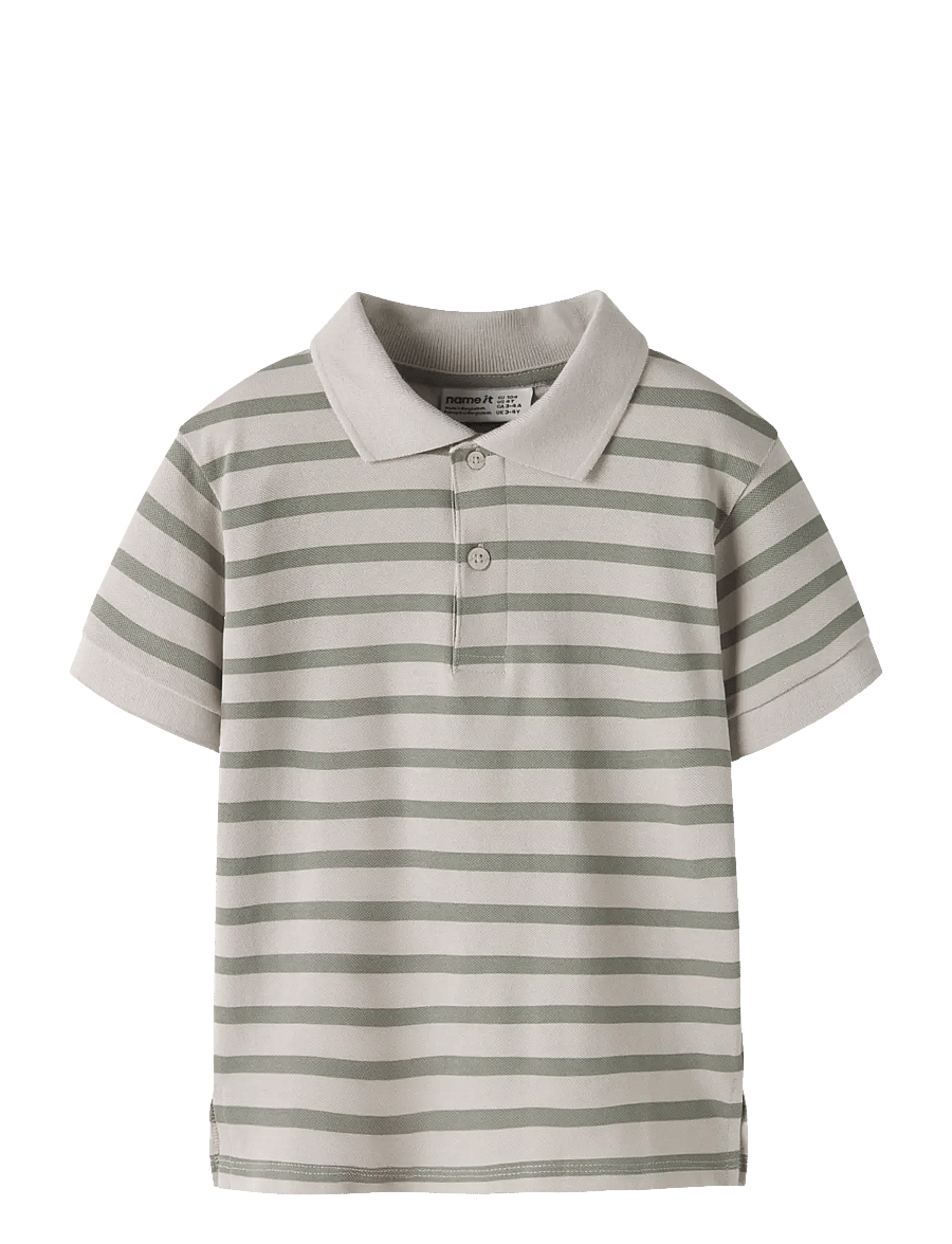name it - NMMVOLO SS NREG POLO - kortärmade pikéer - chateau gray - 0