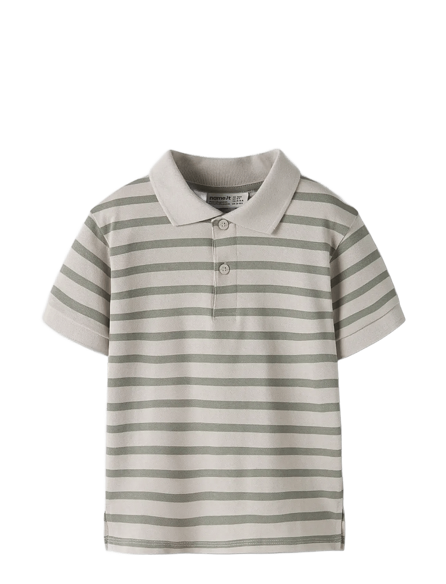 name it - NMMVOLO SS NREG POLO - kortärmade pikéer - chateau gray - 2