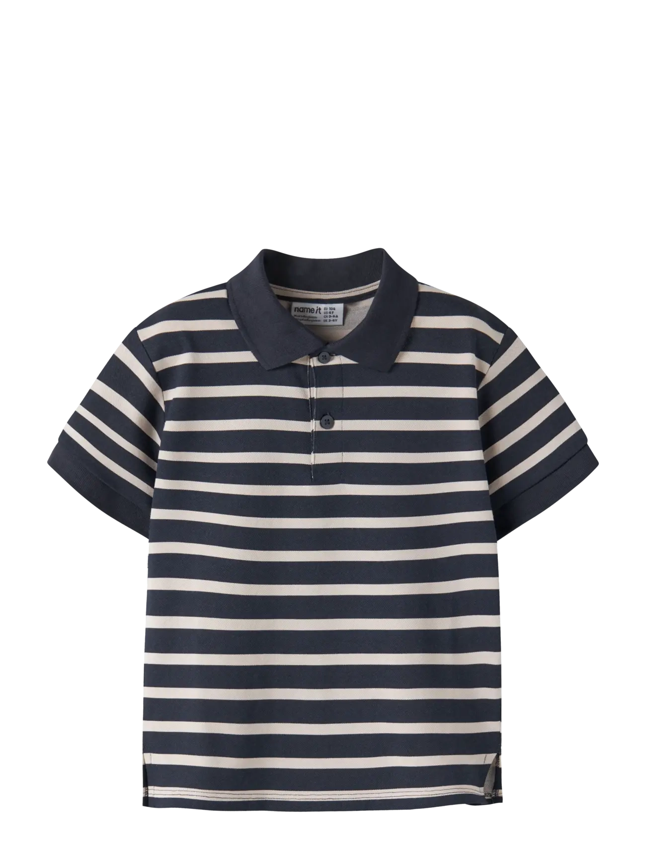 name it NMMVOLO SS NREG POLO - Pikéer - NAVY BLAZER / black