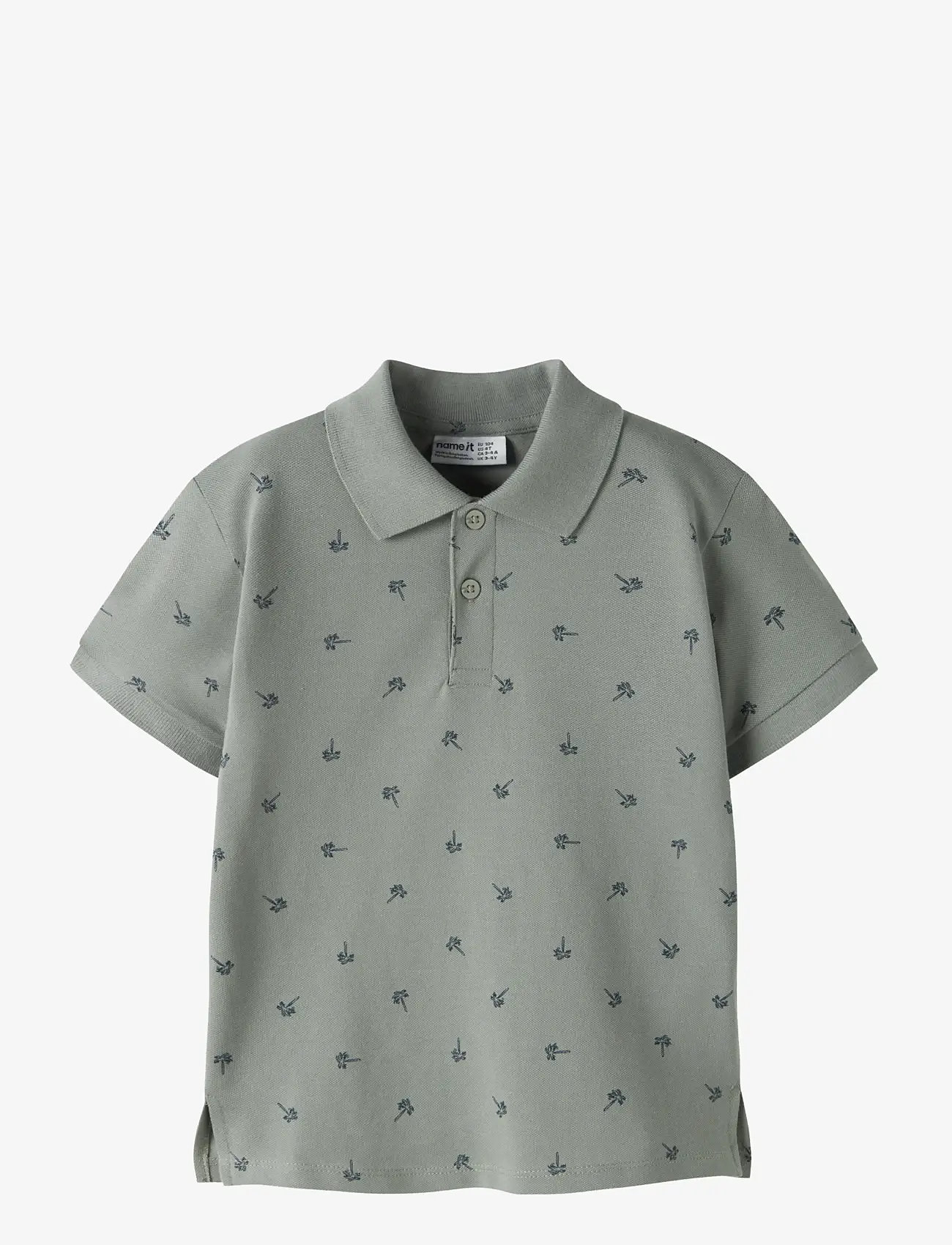 name it - NMMVOLO SS NREG POLO - kortærmede poloer - shadow - 0