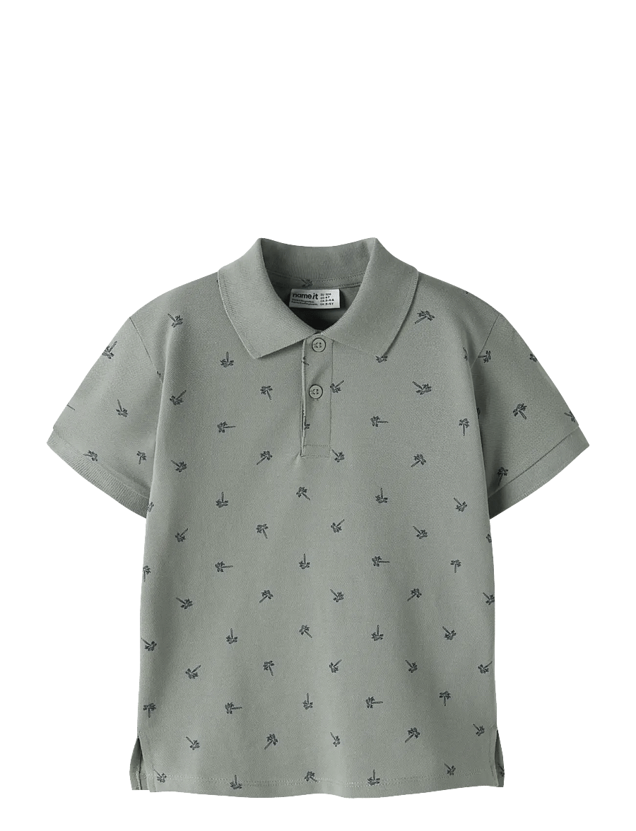 name it - NMMVOLO SS NREG POLO - kortärmade pikéer - shadow - 0