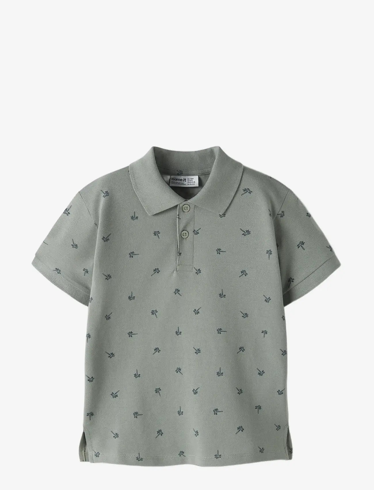 name it - NMMVOLO SS NREG POLO - kortærmede poloer - shadow - 2