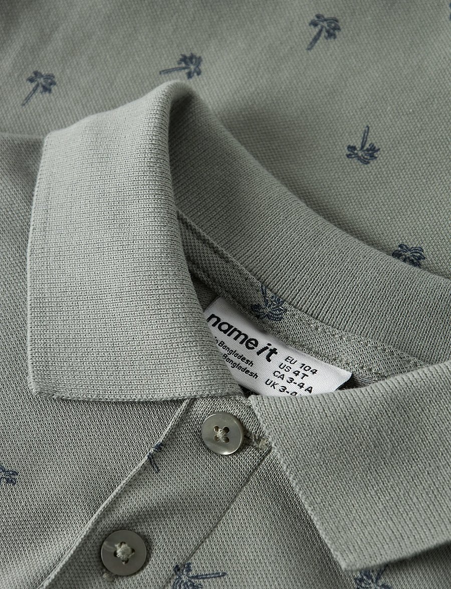 name it - NMMVOLO SS NREG POLO - kortärmade pikéer - shadow - 3