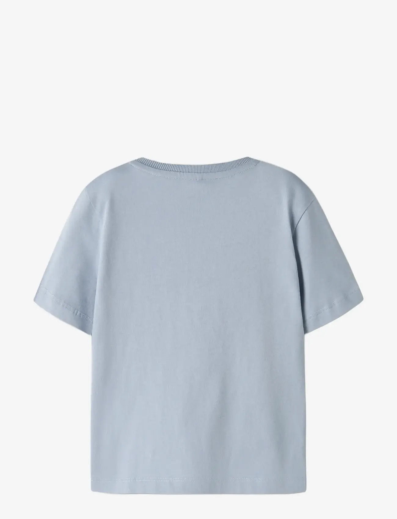 name it - NMMVOTO SS NREG TOP - kortærmede t-shirts - blue fog - 1