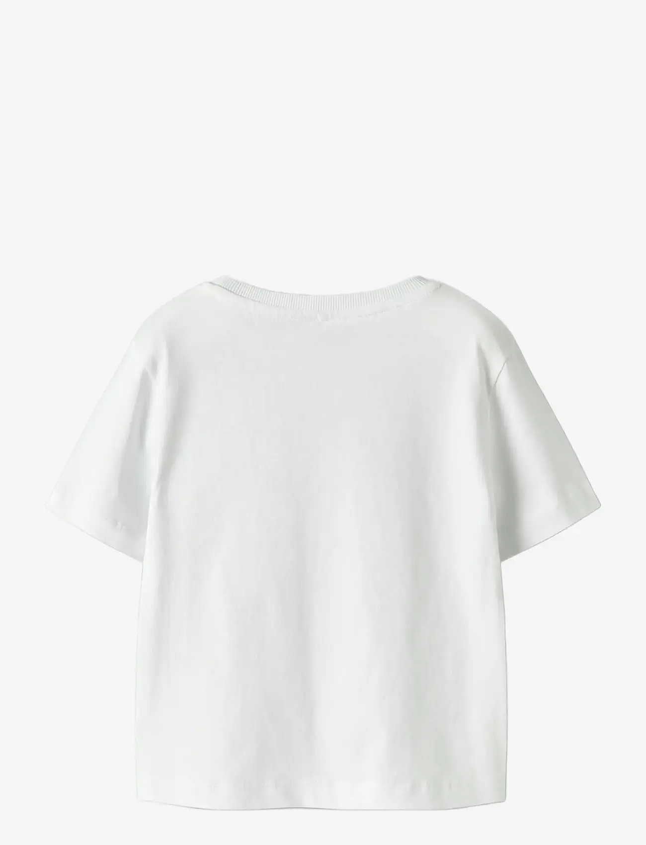name it - NMMVOTO SS NREG TOP - kortærmede t-shirts - bright white - 2