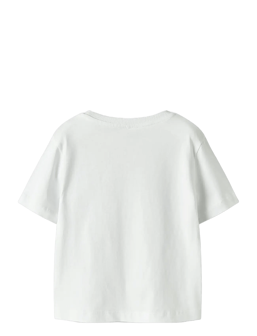 name it - NMMVOTO SS NREG TOP - kurzärmelige - bright white - 2