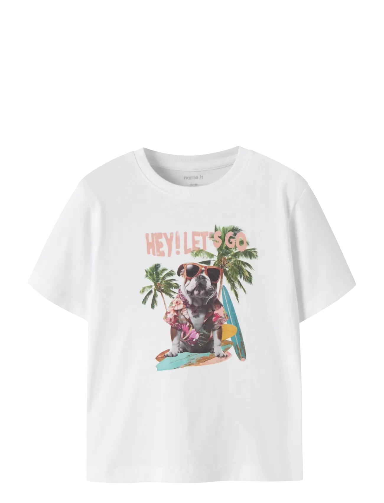 name it NMMVOTO SS NREG TOP - Alussärgid - BRIGHT WHITE / white