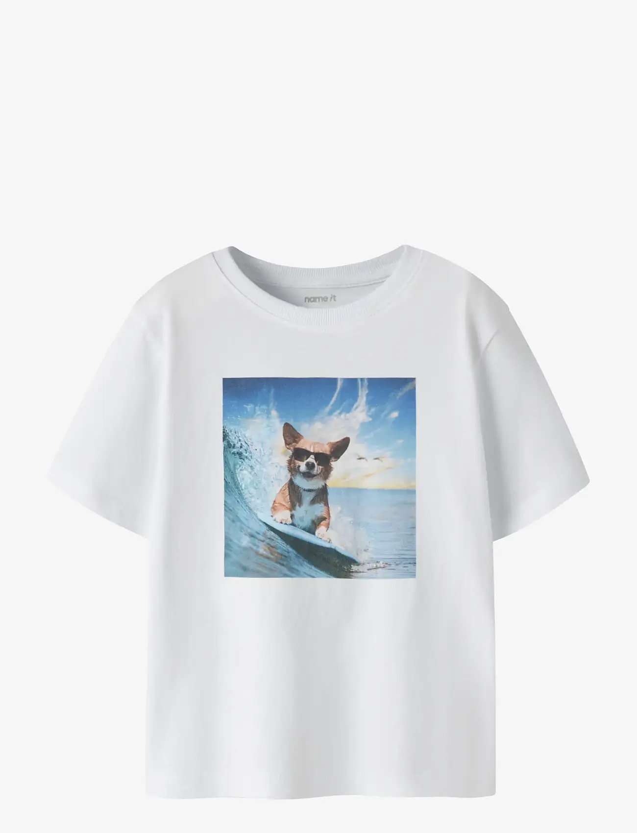 name it - NMMVOTO SS NREG TOP - kortærmede t-shirts - bright white - 0