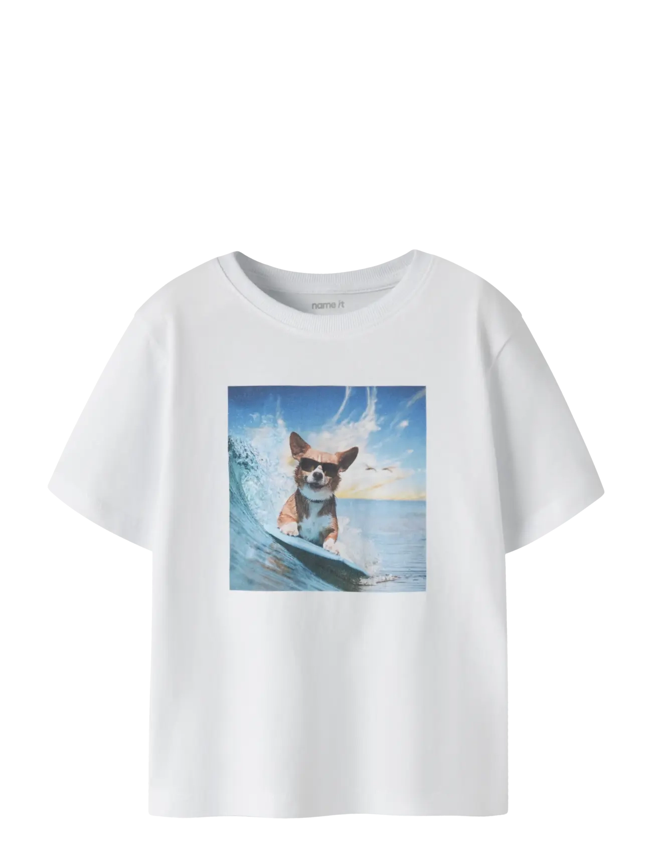 name it NMMVOTO SS NREG TOP - Overdele - BRIGHT WHITE / white
