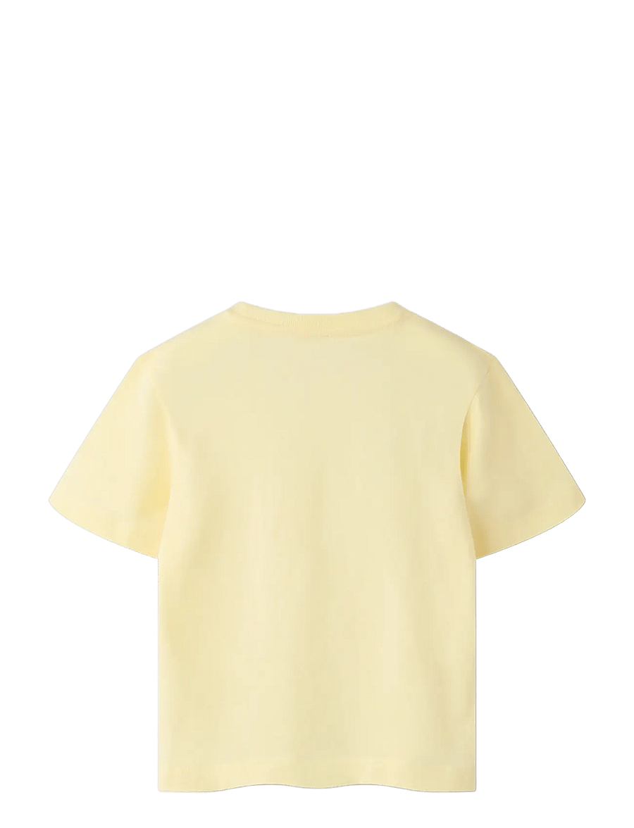 name it - NMMVOTO SS NREG TOP - lühikeste varrukatega t-särgid - double cream - 1