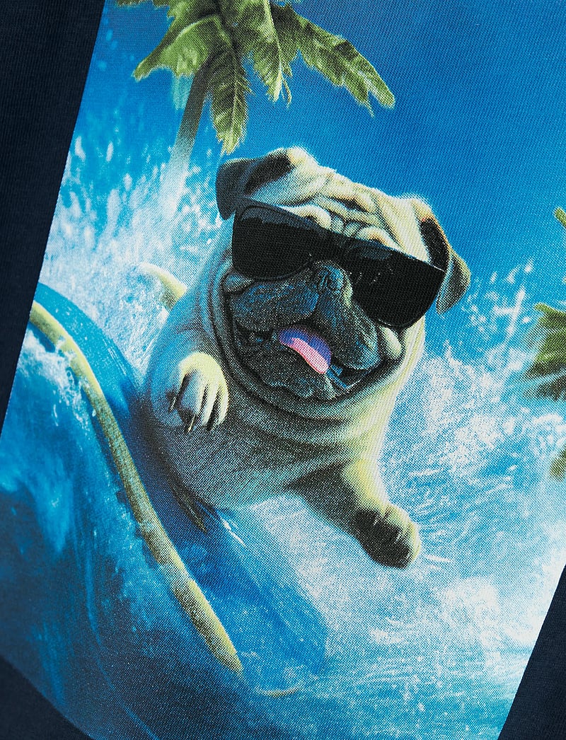 name it - NMMVOTO SS NREG TOP - short-sleeved t-shirts - navy blazer - 2