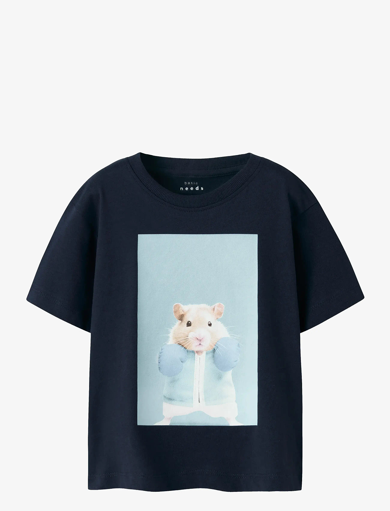 name it - NMMVOTO SS NREG TOP - kortærmede t-shirts - navy blazer - 1