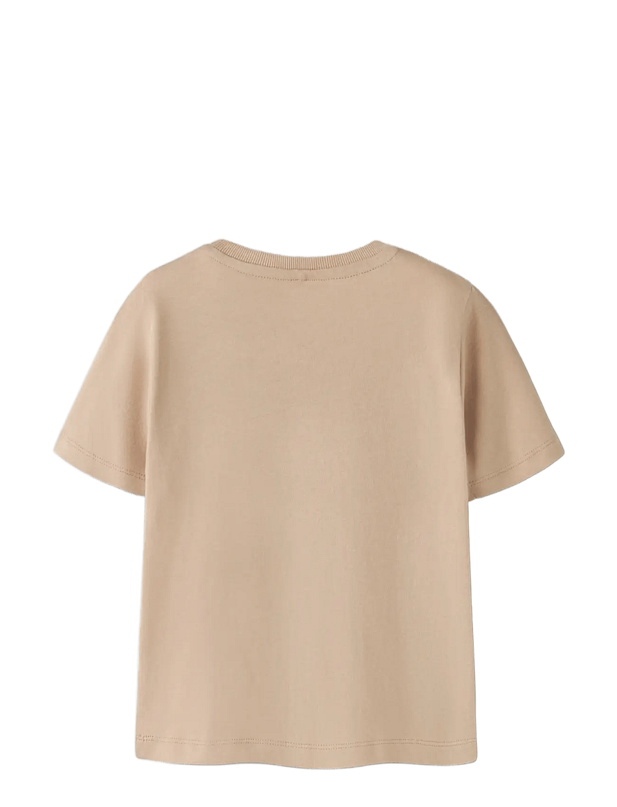name it - NMMVOTO SS NREG TOP - kurzärmelige - sesame - 1