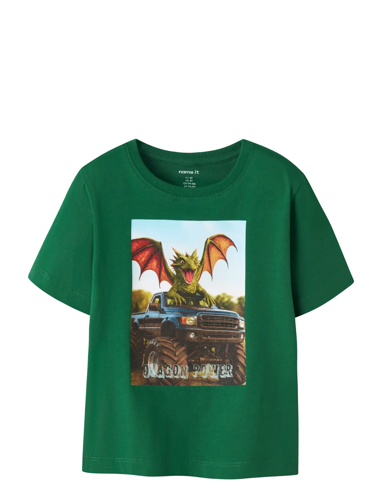name it - NMMVOTO SS NREG TOP - kurzärmelige - verdant green - 0