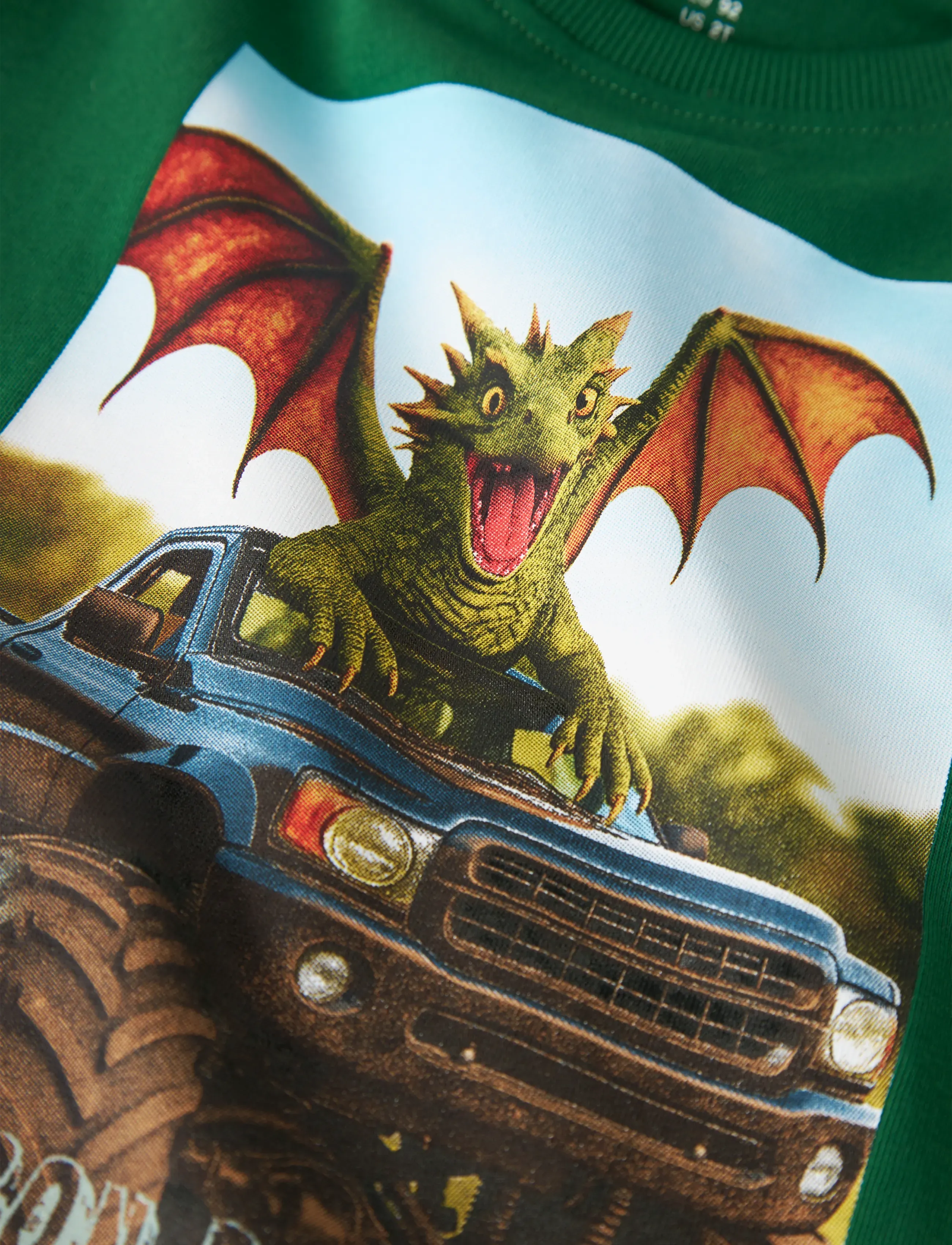 name it - NMMVOTO SS NREG TOP - kurzärmelige - verdant green - 2