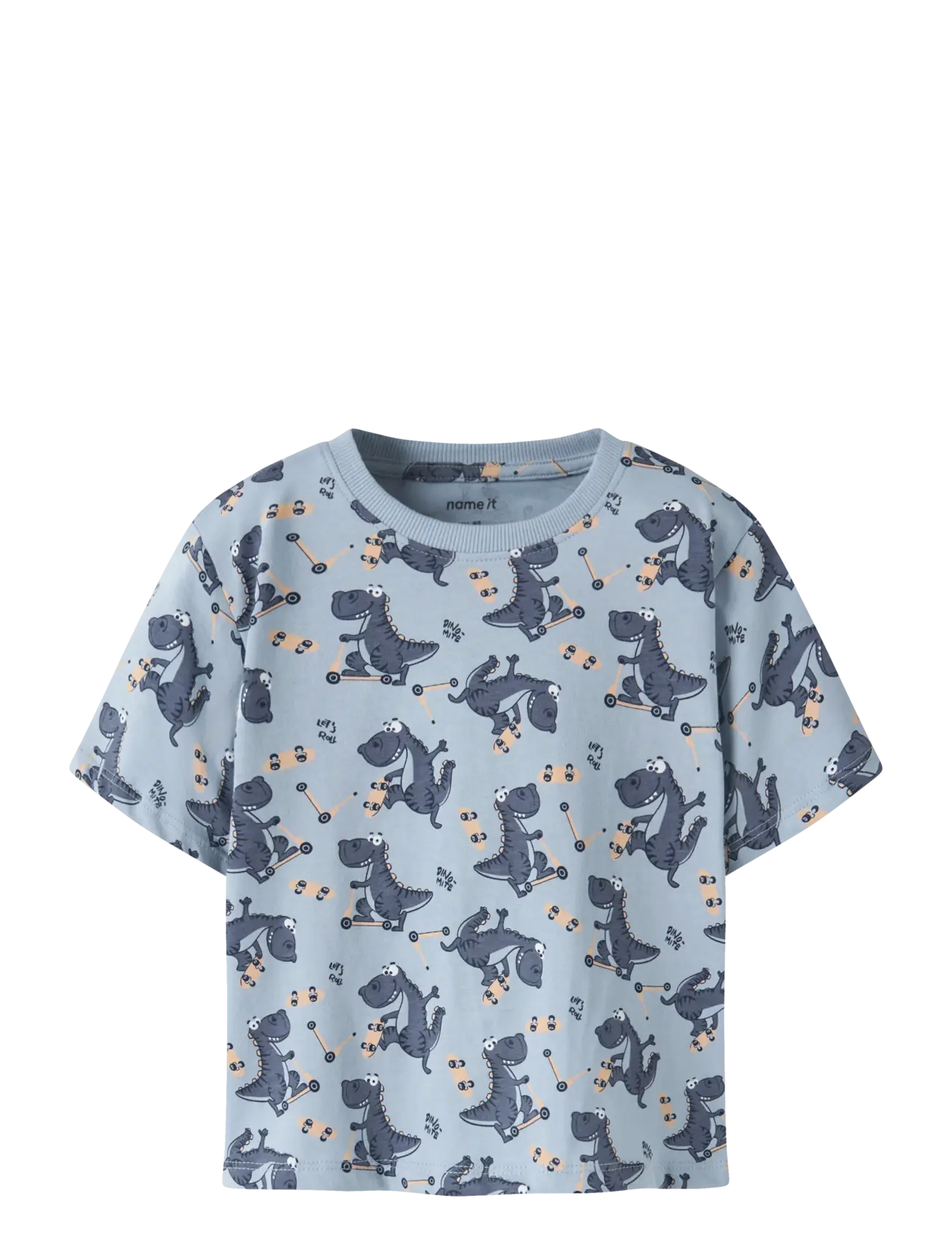 name it NMMVALTHER SS NREG TOP - Kläder - BLUE FOG / blue