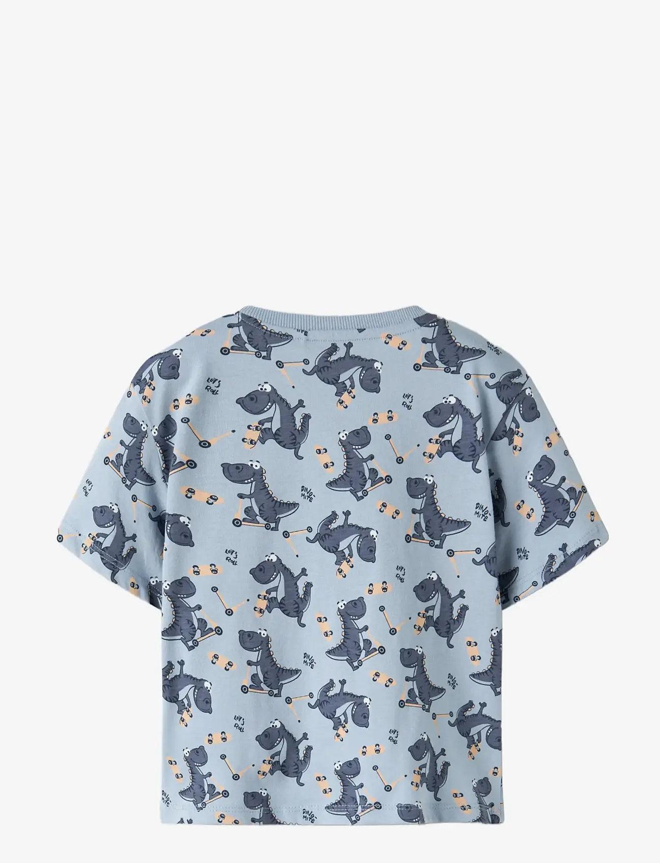 name it - NMMVALTHER SS NREG TOP - krótki rękaw - blue fog - 1