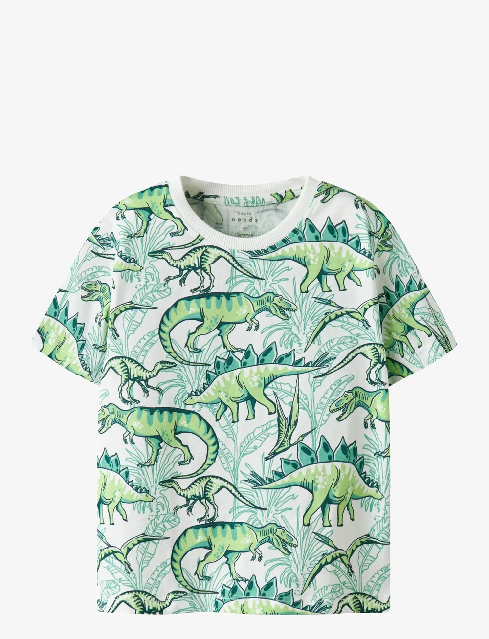 name it - NMMVALTHER SS NREG TOP - kurzärmelige - bright white - 0