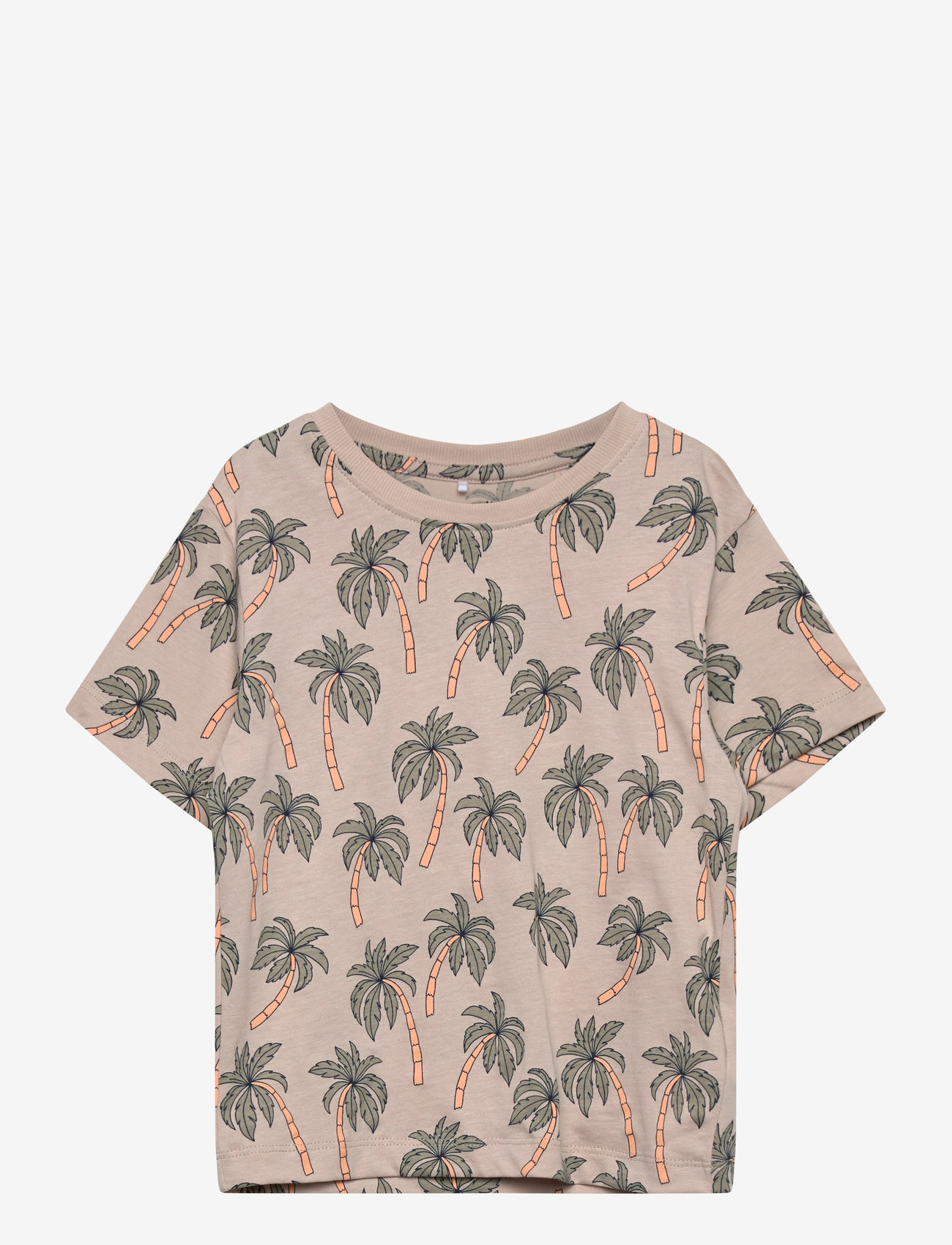 name it - NMMVALTHER SS NREG TOP - short-sleeved t-shirts - chateau gray - 0