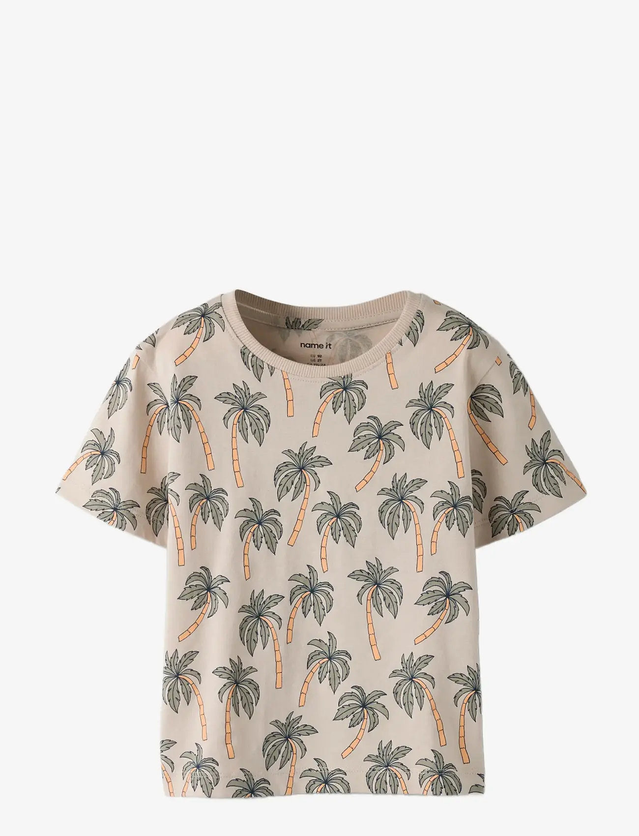 name it - NMMVALTHER SS NREG TOP - short-sleeved t-shirts - chateau gray - 2