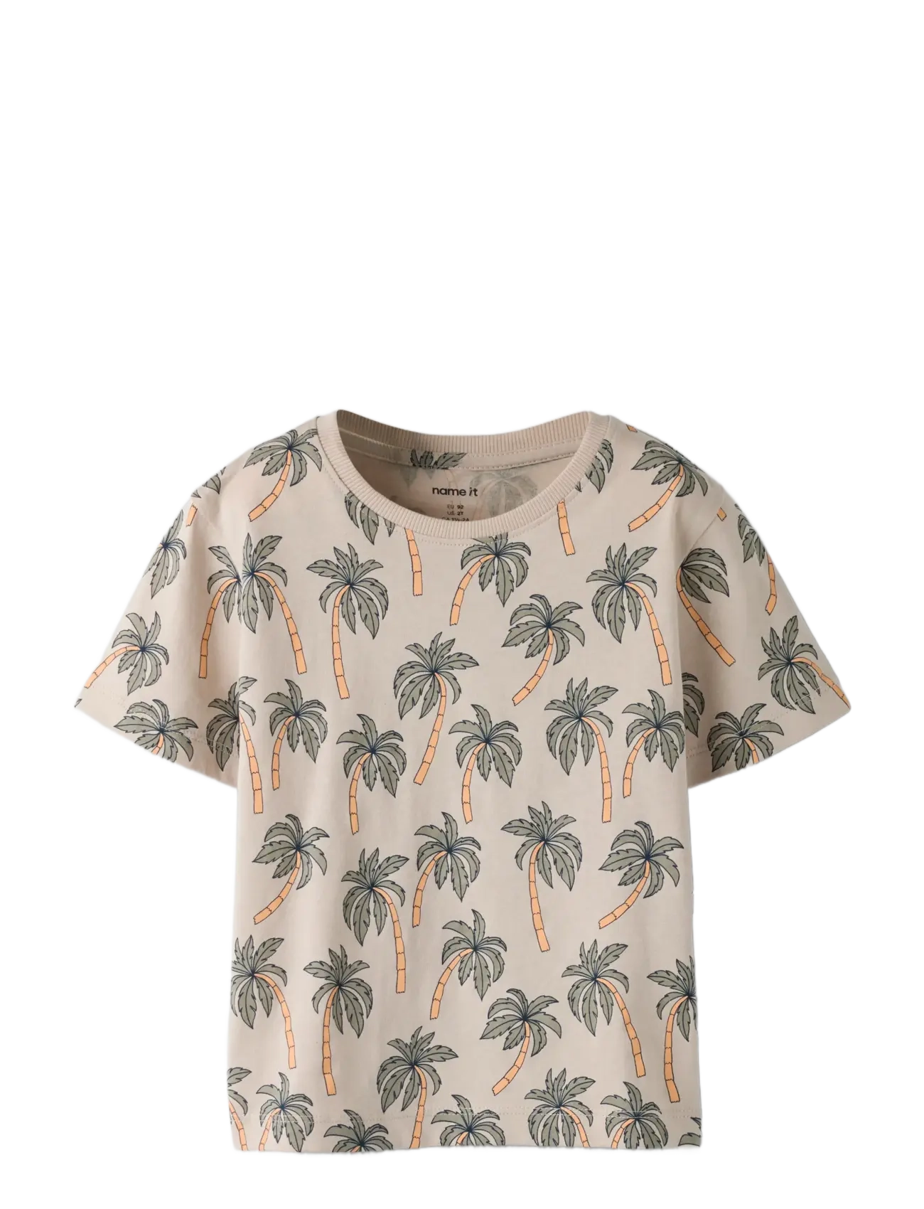 name it - NMMVALTHER SS NREG TOP - lühikeste varrukatega t-särgid - chateau gray - 2