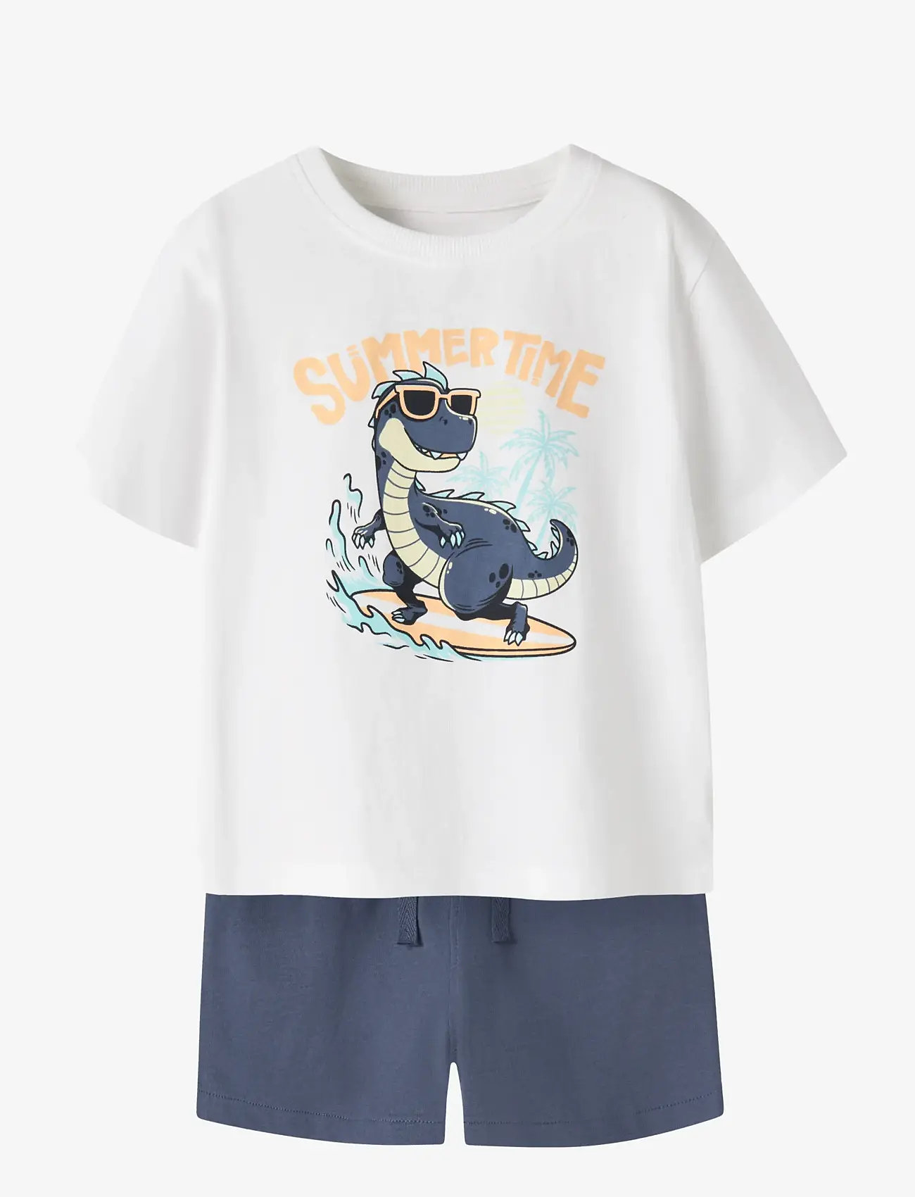 name it - NMMVIGOR SS NREG TOP SET - sæt med kortærmet t-shirt - bright white - 0