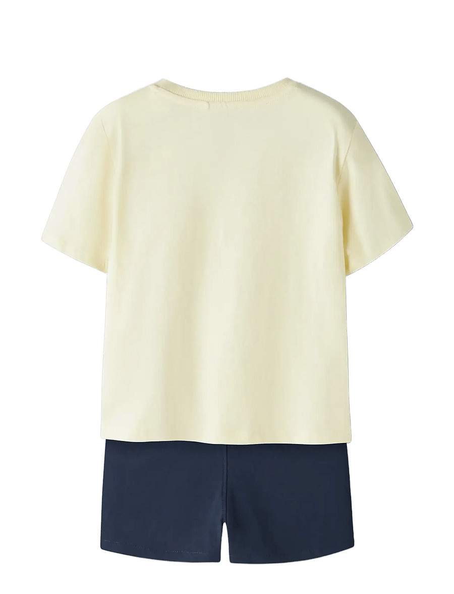 name it - NMMVIGOR SS NREG TOP SET - ensembles avec t-shirt à manches courtes - pear sorbet - 1