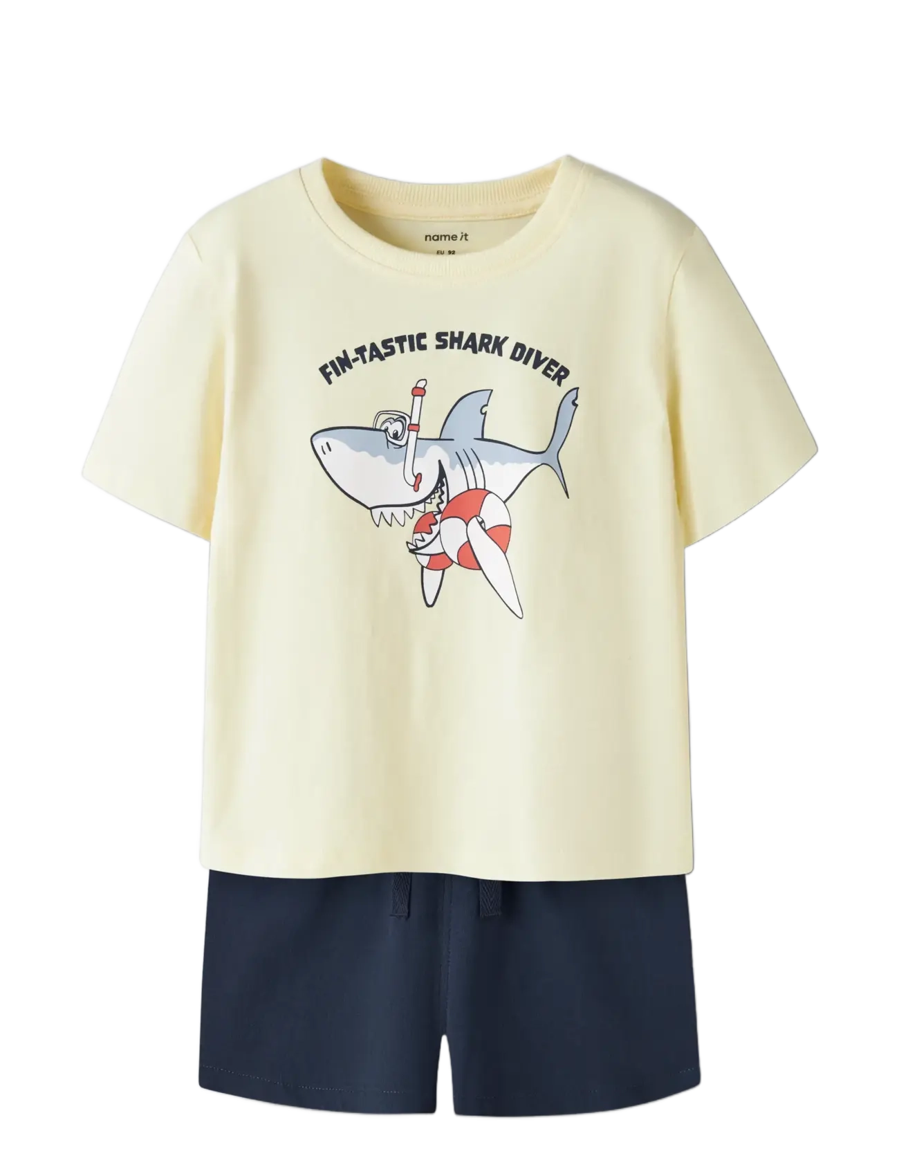 name it - NMMVIGOR SS NREG TOP SET - lühikeste varrukatega t-särkide komplektid - pear sorbet - 2