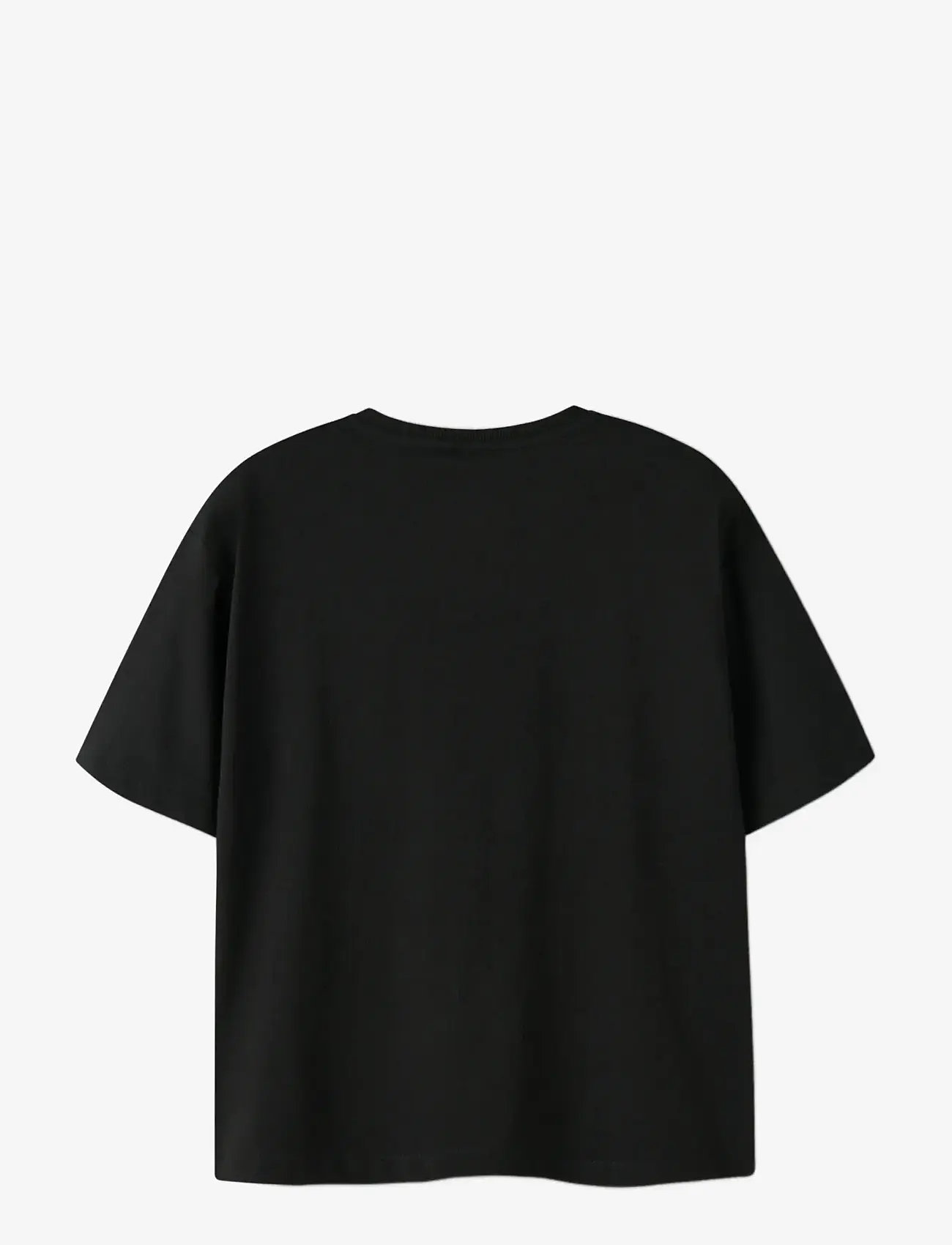 name it - NKMVICTOR SS NREG TOP - kortærmede t-shirts - black - 1
