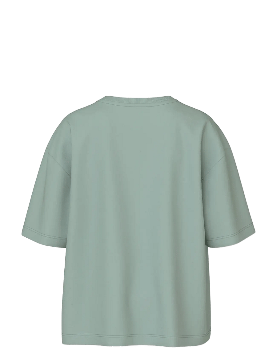 name it - NKMVICTOR SS NREG TOP - kortærmede t-shirts - jadeite - 2