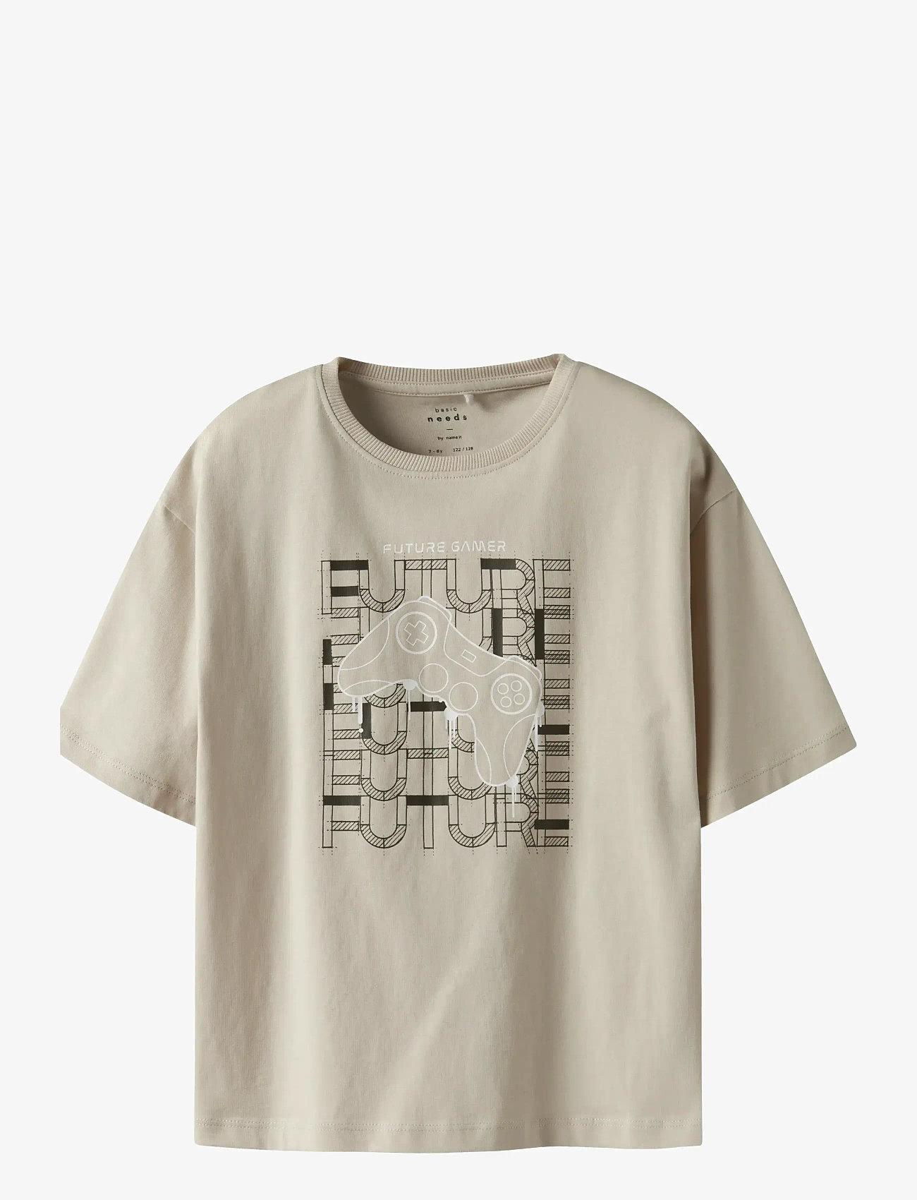 name it - NKMVICTOR SS NREG TOP - short-sleeved t-shirts - peyote - 1