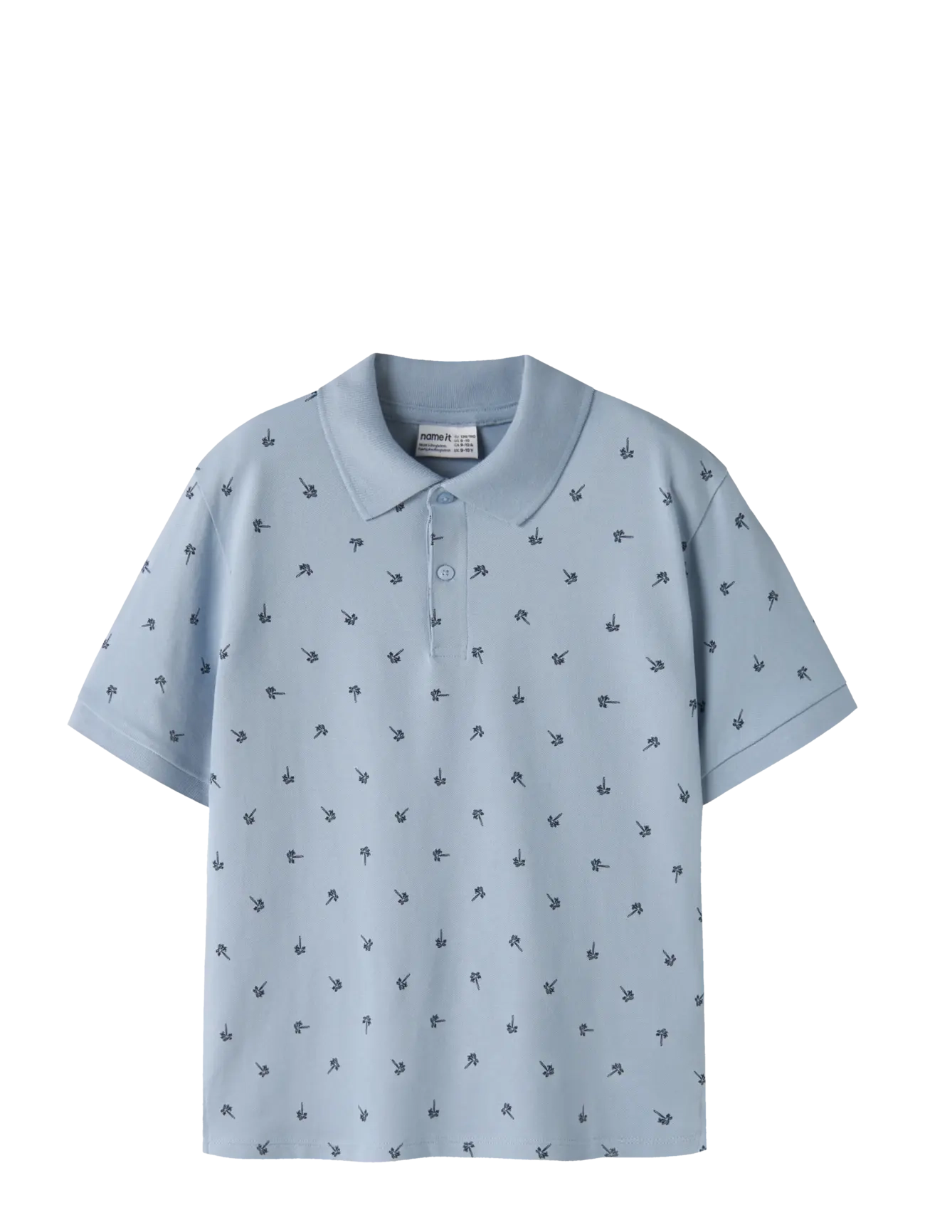 name it NKMVOLO SS NREG POLO - Kids 98-134 - BLUE FOG / blue